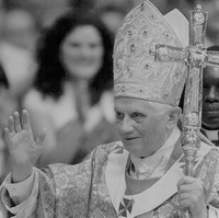 May 23, 2010 - VaticanCity State (Holy See) - POPE BENEDICT XVI celebrates Pentecostal sunday mass in St. Peter s Basilica at the Vatican.  - ZUMAi15_